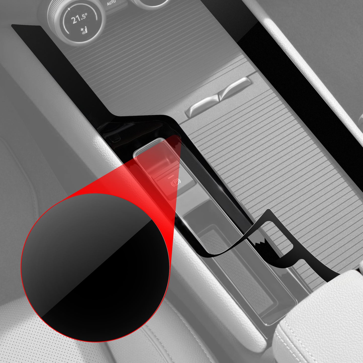 Self-adhesive protective film for inside car surfaces – elegant and strong