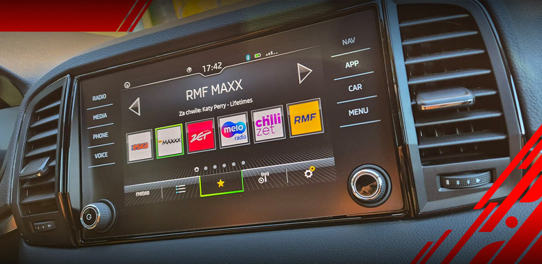 Displayschutzfolie für Skoda Kodiaq 8" Amundsen (2016-2023) Anti-Fingerprint, Matt