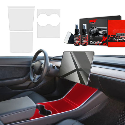 Scratch-resistant film for automotive interior elements