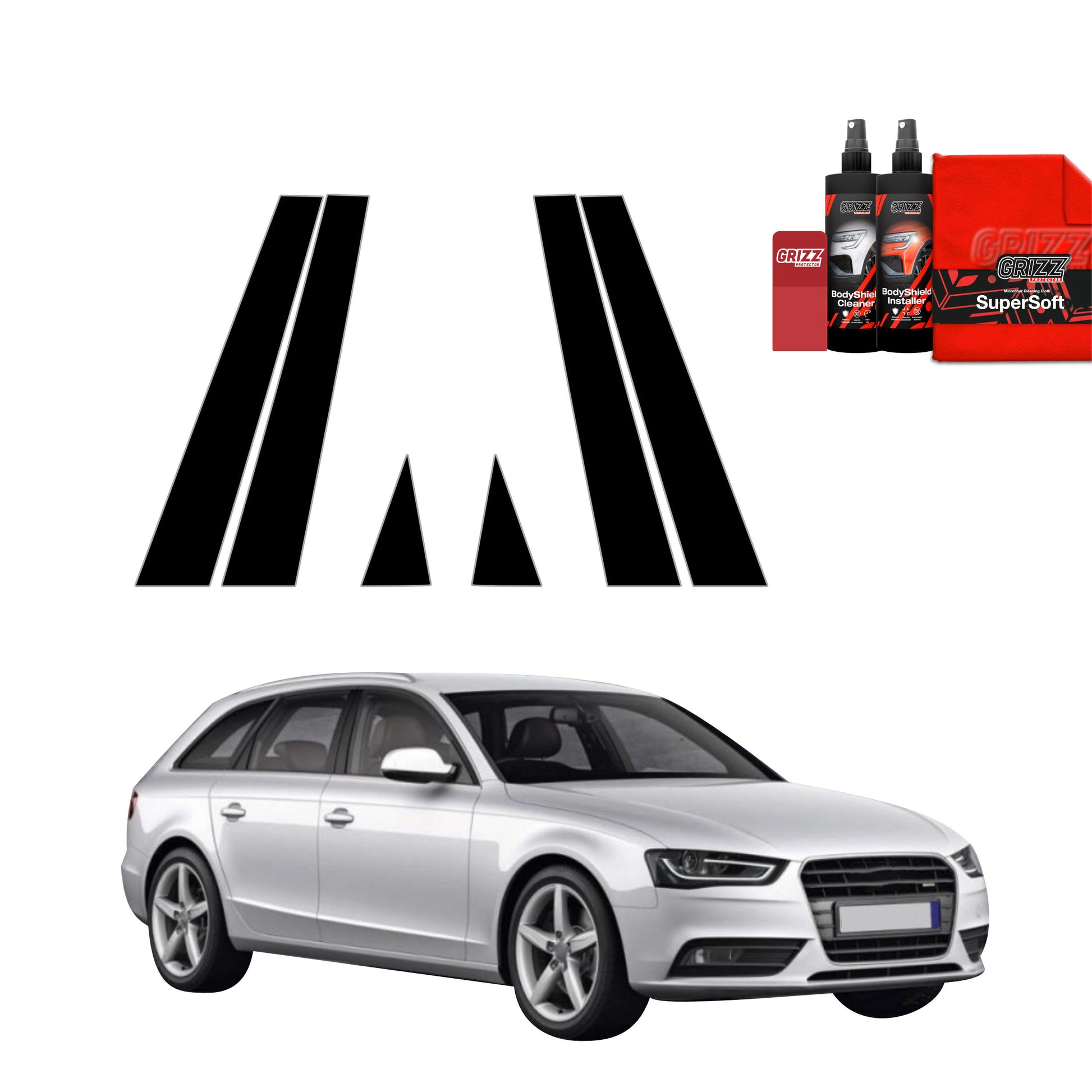 Protective film for exterior car parts – shields against scratches, chips, and scuffs