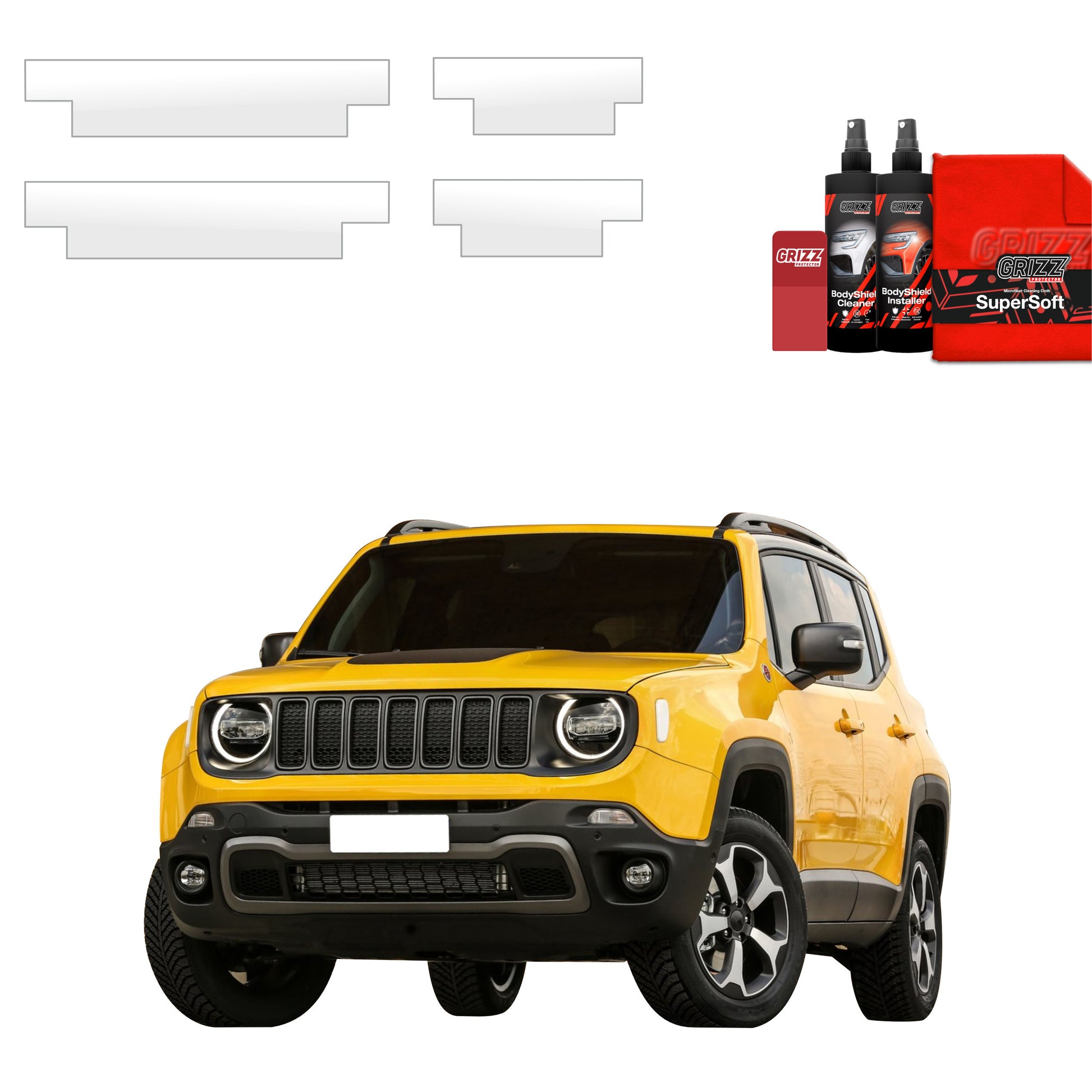 Protective film for exterior car parts – shields against scratches, chips, and scuffs