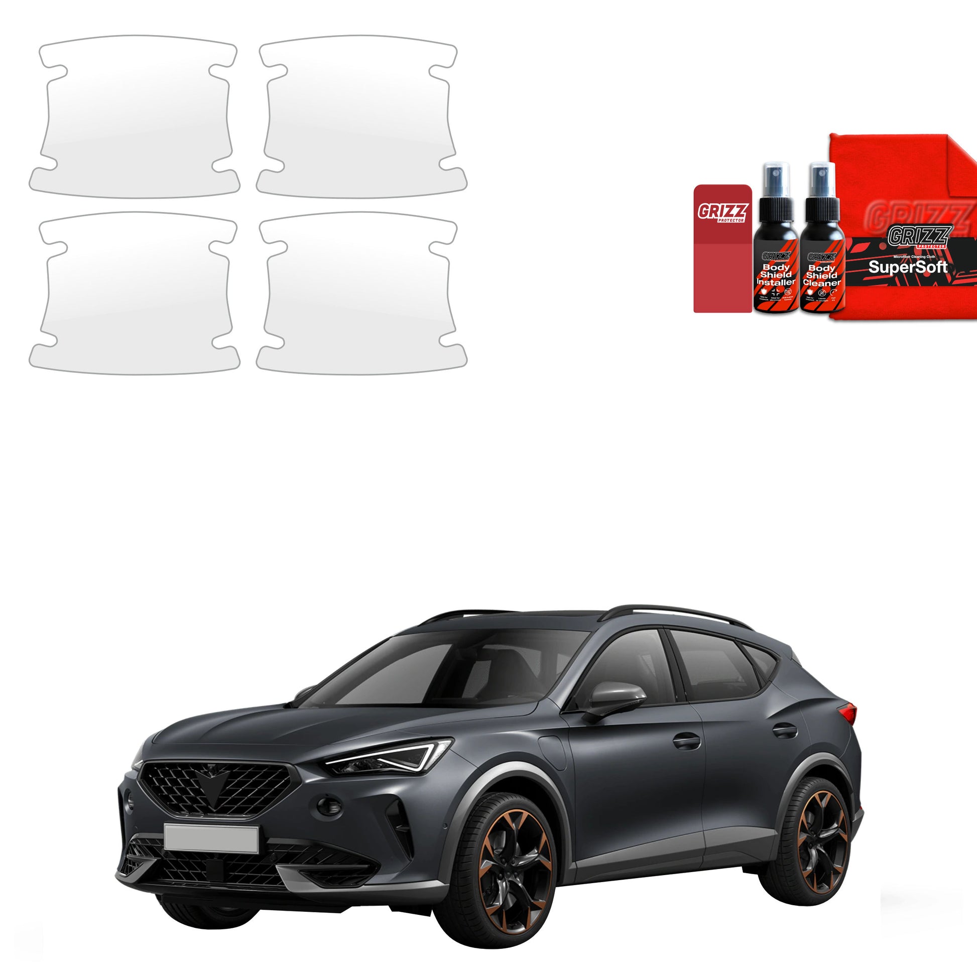 Protective film for exterior car parts – shields against scratches, chips, and scuffs