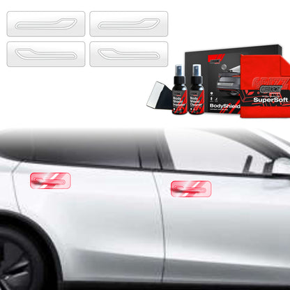 Protective film for exterior car parts – shields against scratches, chips, and scuffs