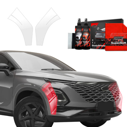 Protective film for exterior car parts – shields against scratches, chips, and scuffs