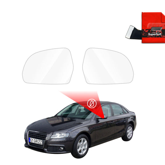 Rain protection film for exterior mirrors