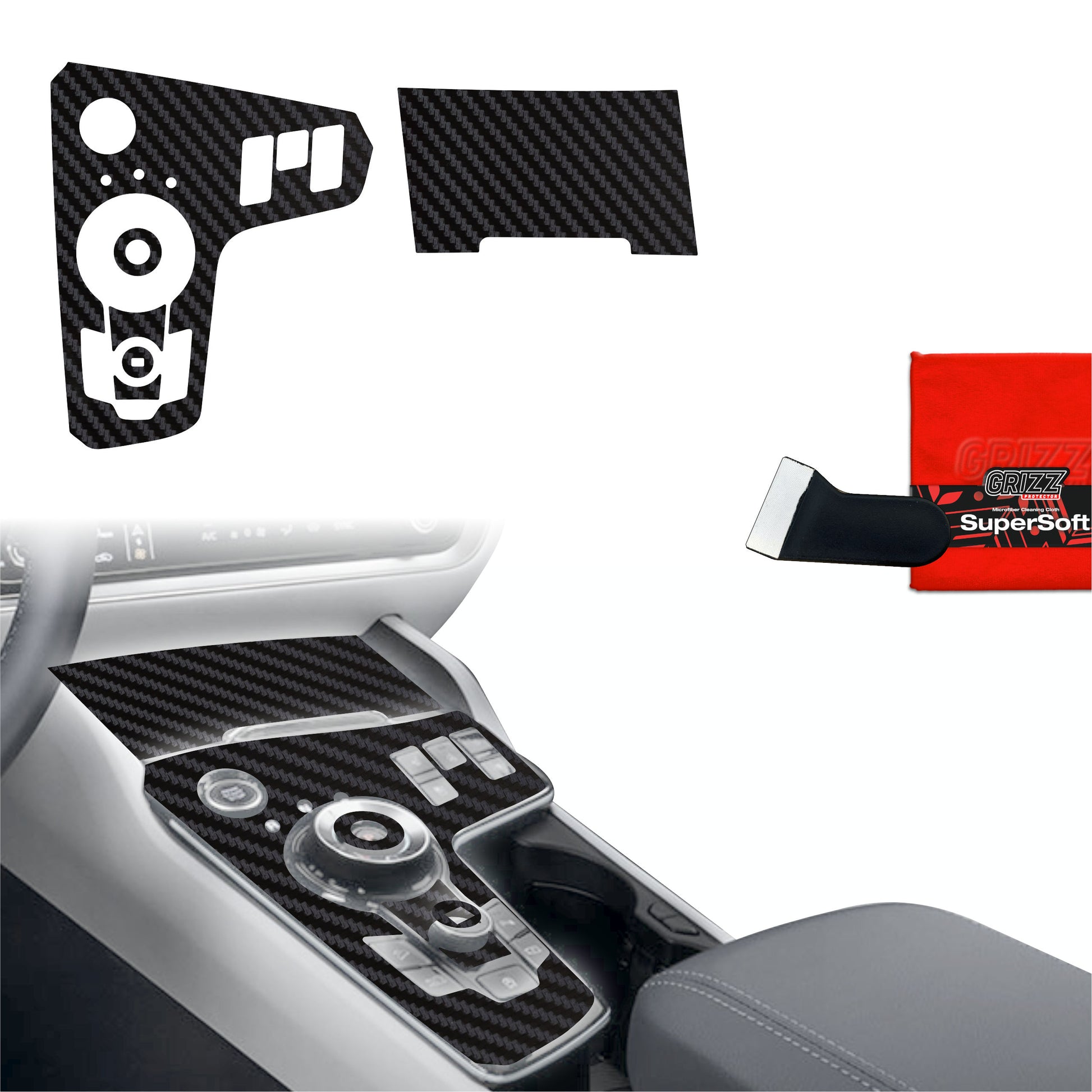 Scratch-resistant film for automotive interior elements