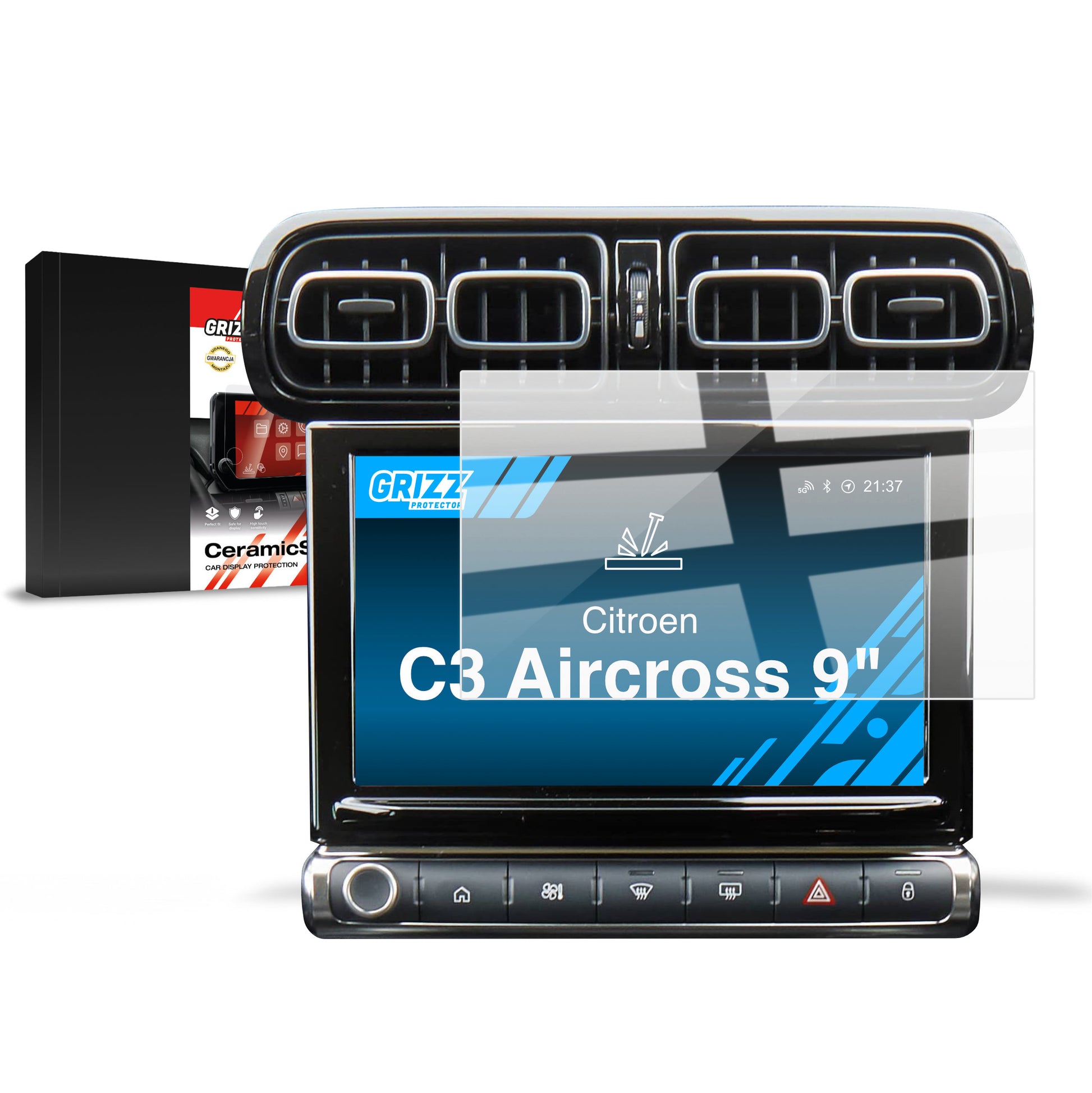 Protective film for car touchscreen display – anti-scratch and transparent