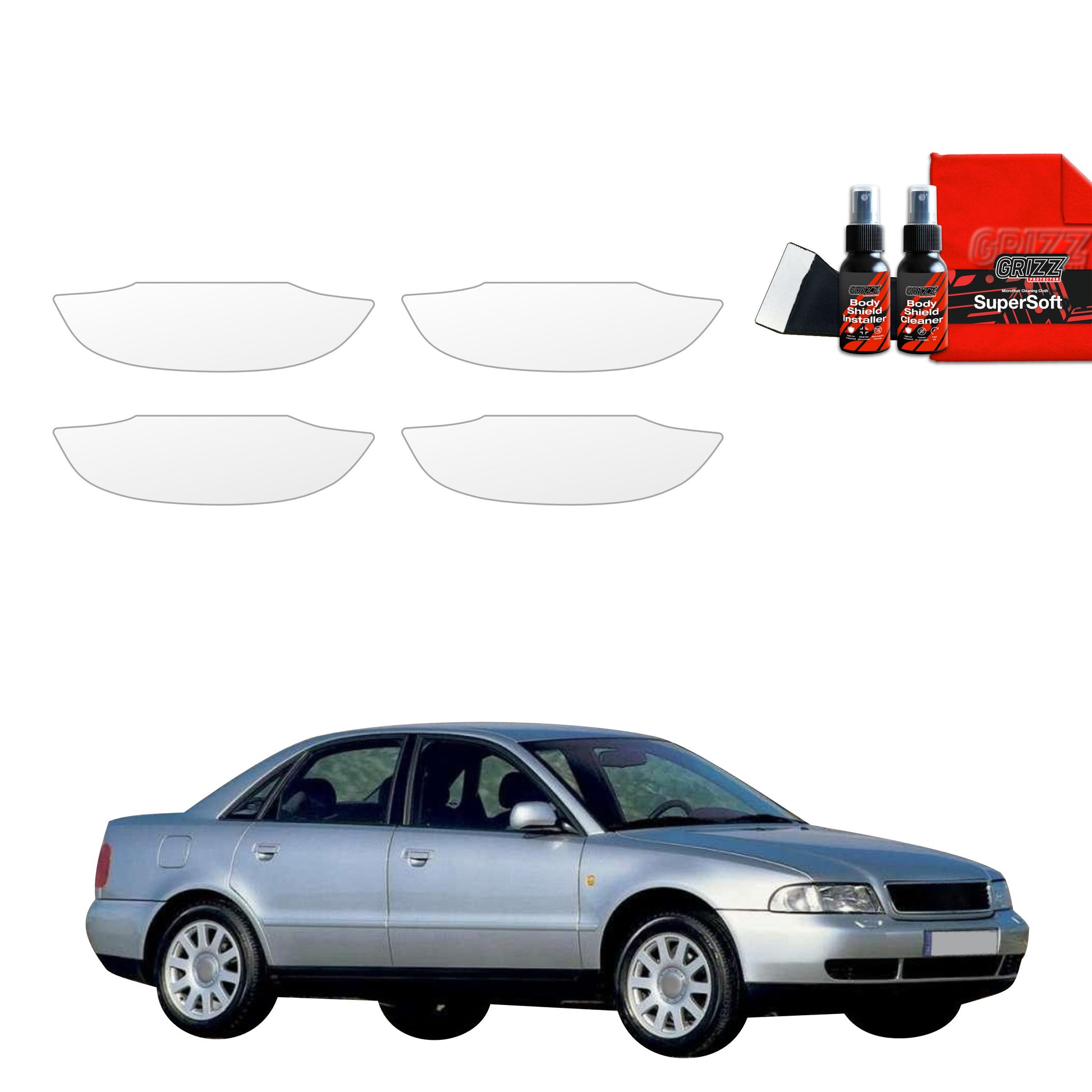 Protective film for exterior car parts – shields against scratches, chips, and scuffs