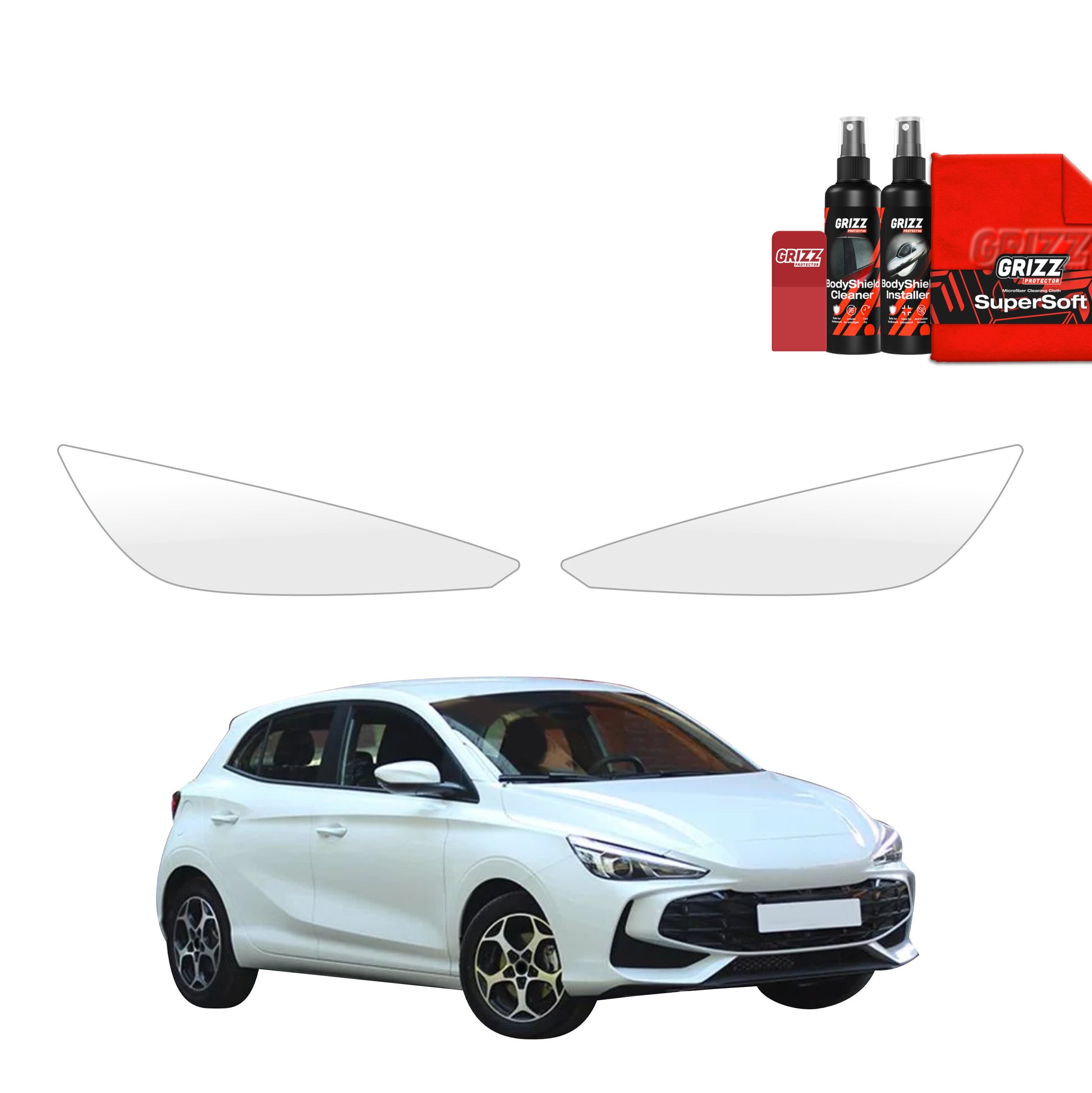 Protective film for exterior car parts – shields against scratches, chips, and scuffs