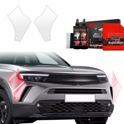 Protective film for exterior car parts – shields against scratches, chips, and scuffs