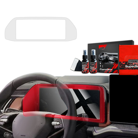 Scratch-resistant film for automotive interior elements