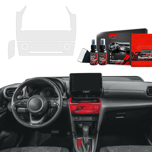 Scratch-resistant film for automotive interior elements