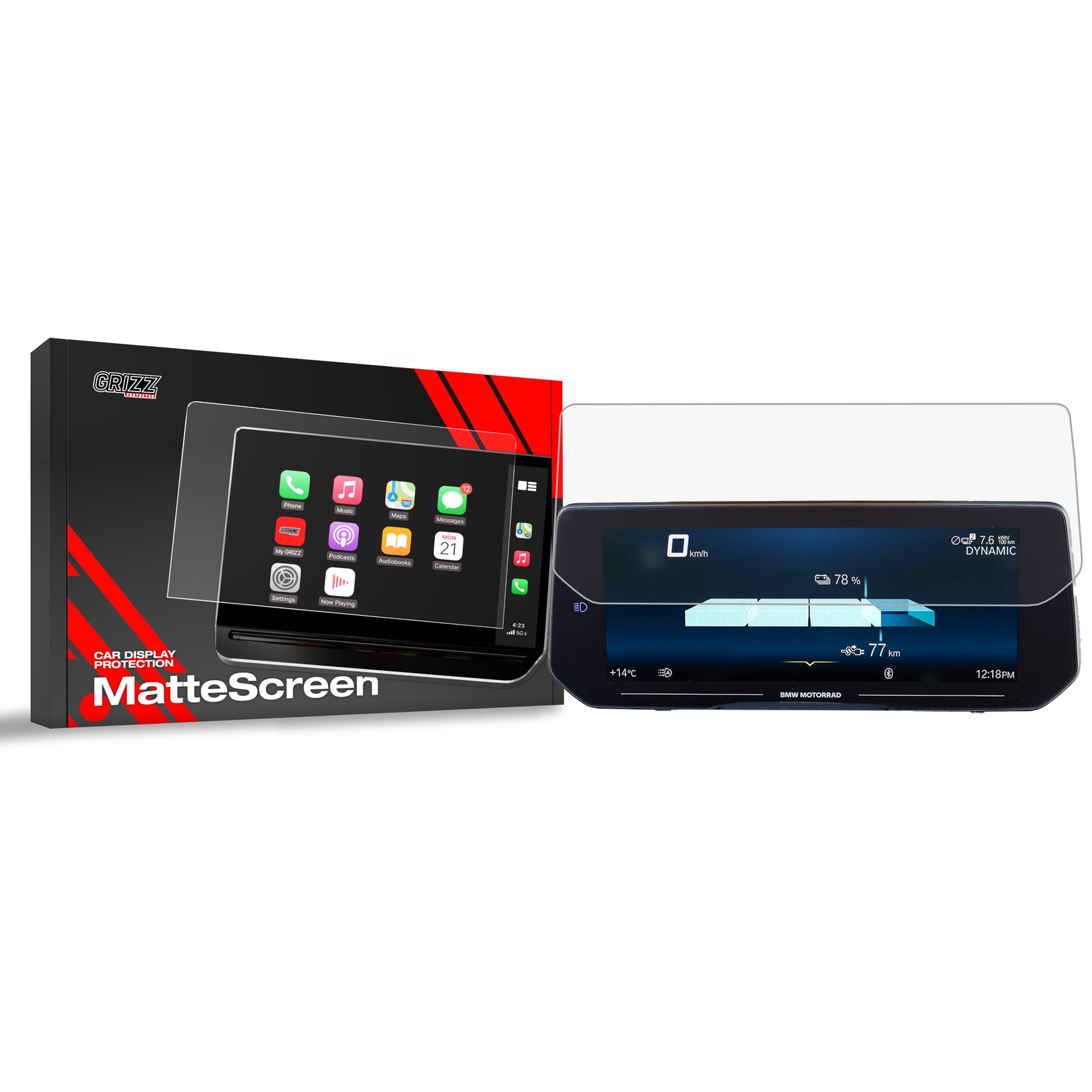 Anti-fingerprint screen protector for car touchscreen