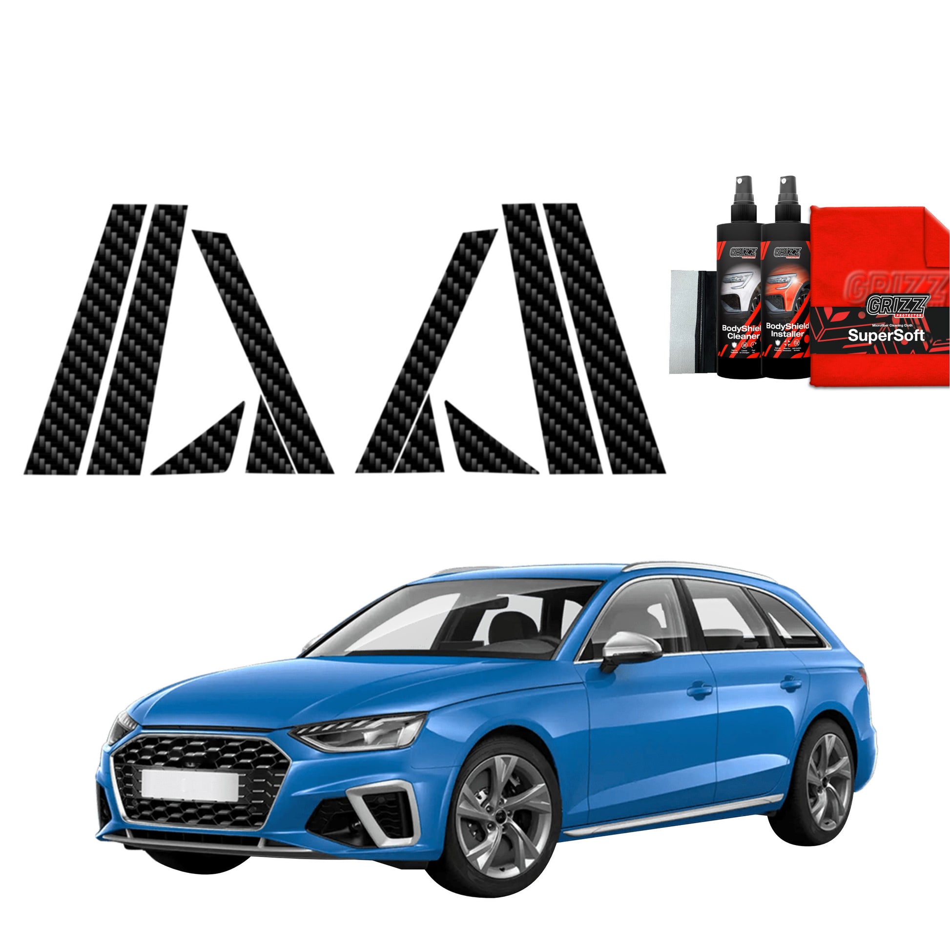 Protective film for exterior car parts – shields against scratches, chips, and scuffs