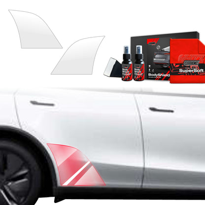Protective film for exterior car parts – shields against scratches, chips, and scuffs