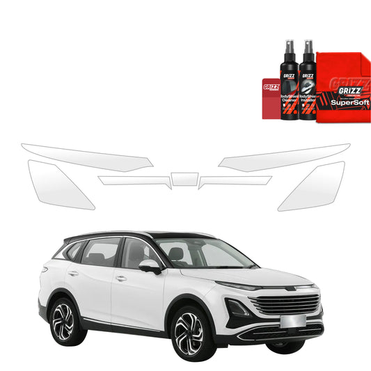 Protective film for exterior car parts – shields against scratches, chips, and scuffs