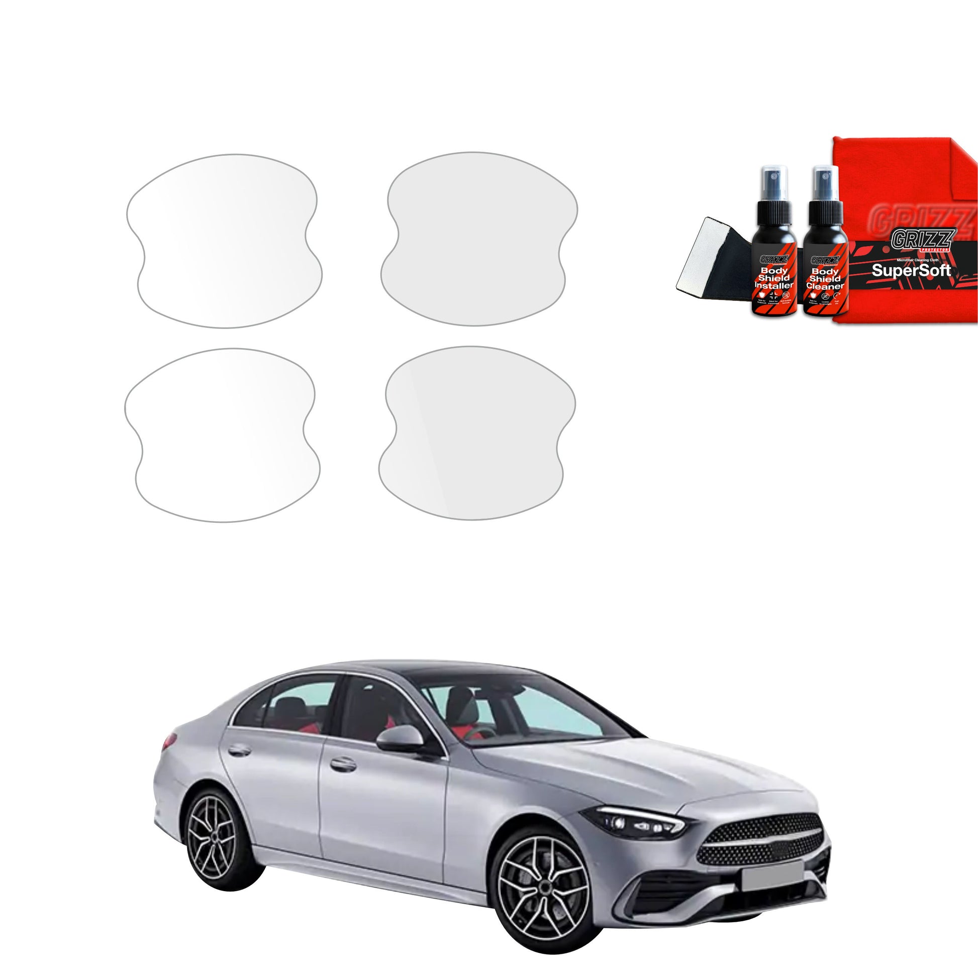 Protective film for exterior car parts – shields against scratches, chips, and scuffs