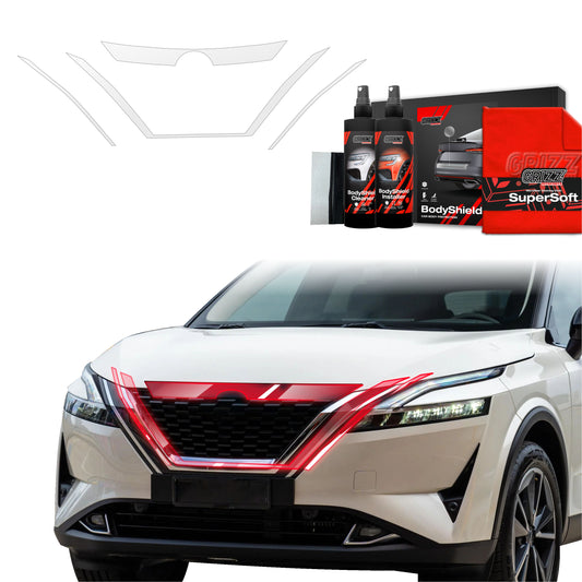 Protective film for exterior car parts – shields against scratches, chips, and scuffs