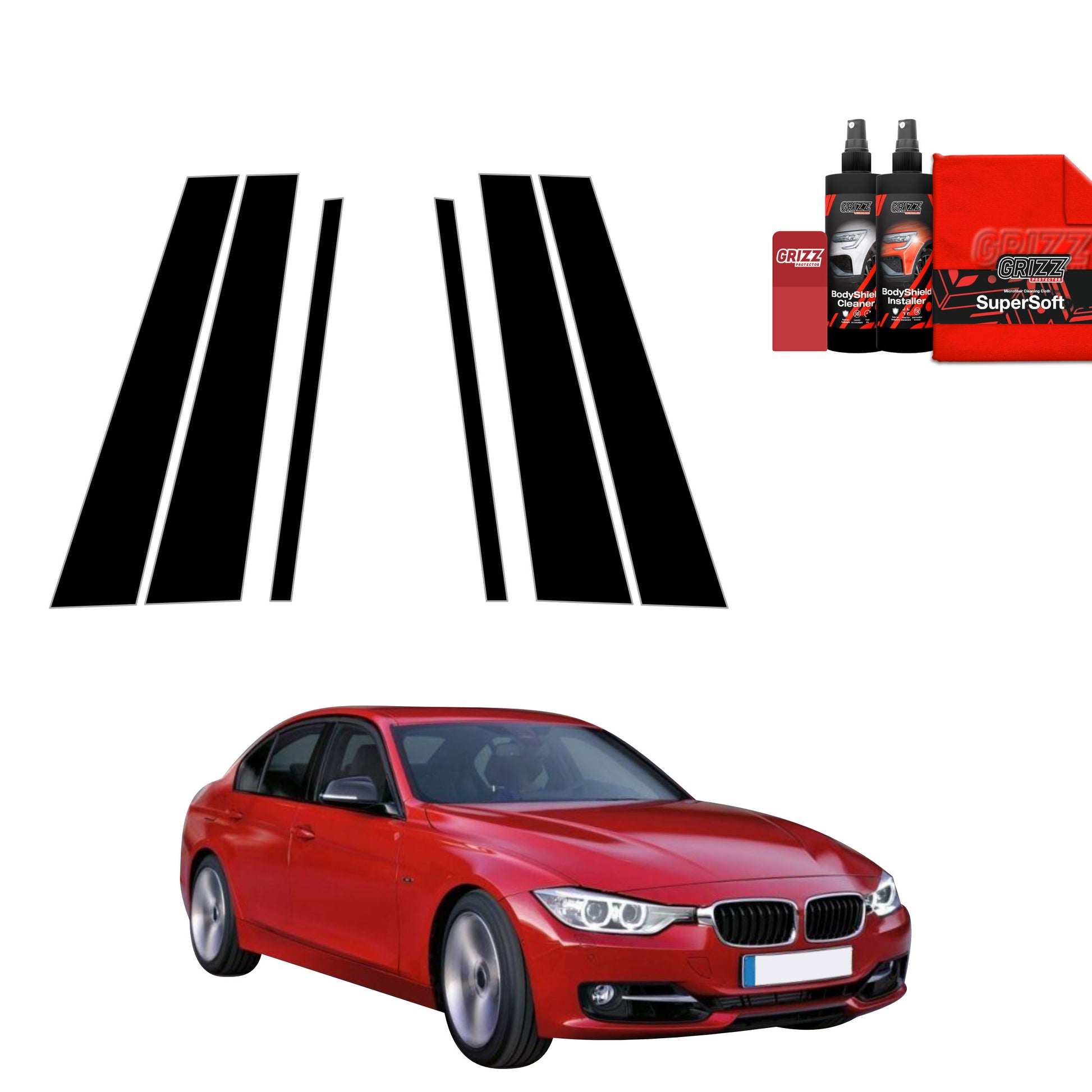 Protective film for exterior car parts – shields against scratches, chips, and scuffs
