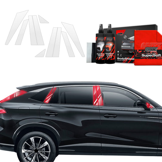 Protective film for exterior car parts – shields against scratches, chips, and scuffs