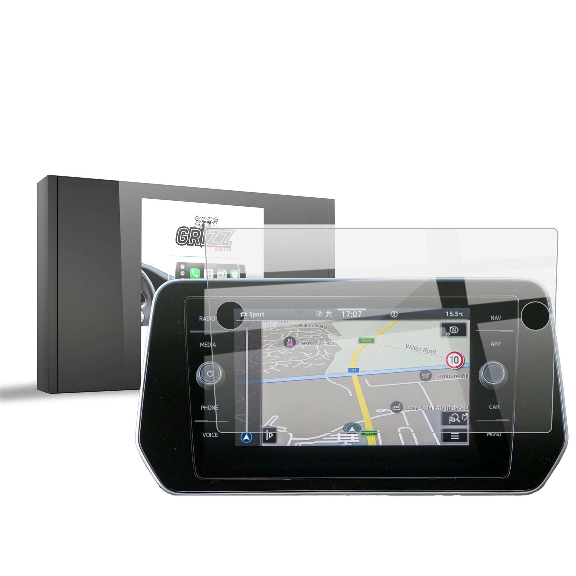 Protective film for car touchscreen display – anti-scratch and transparent