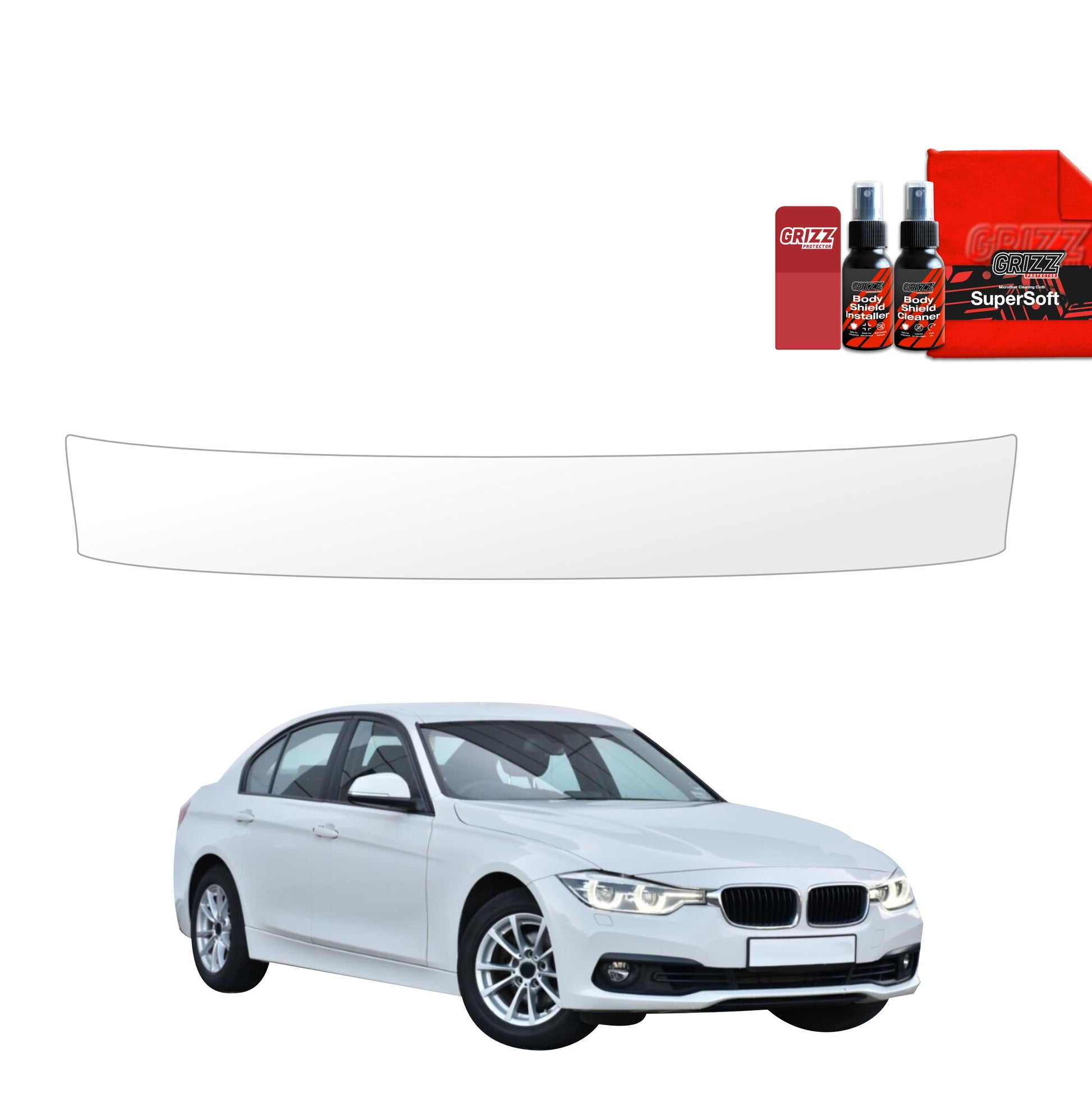 Protective film for exterior car parts – shields against scratches, chips, and scuffs