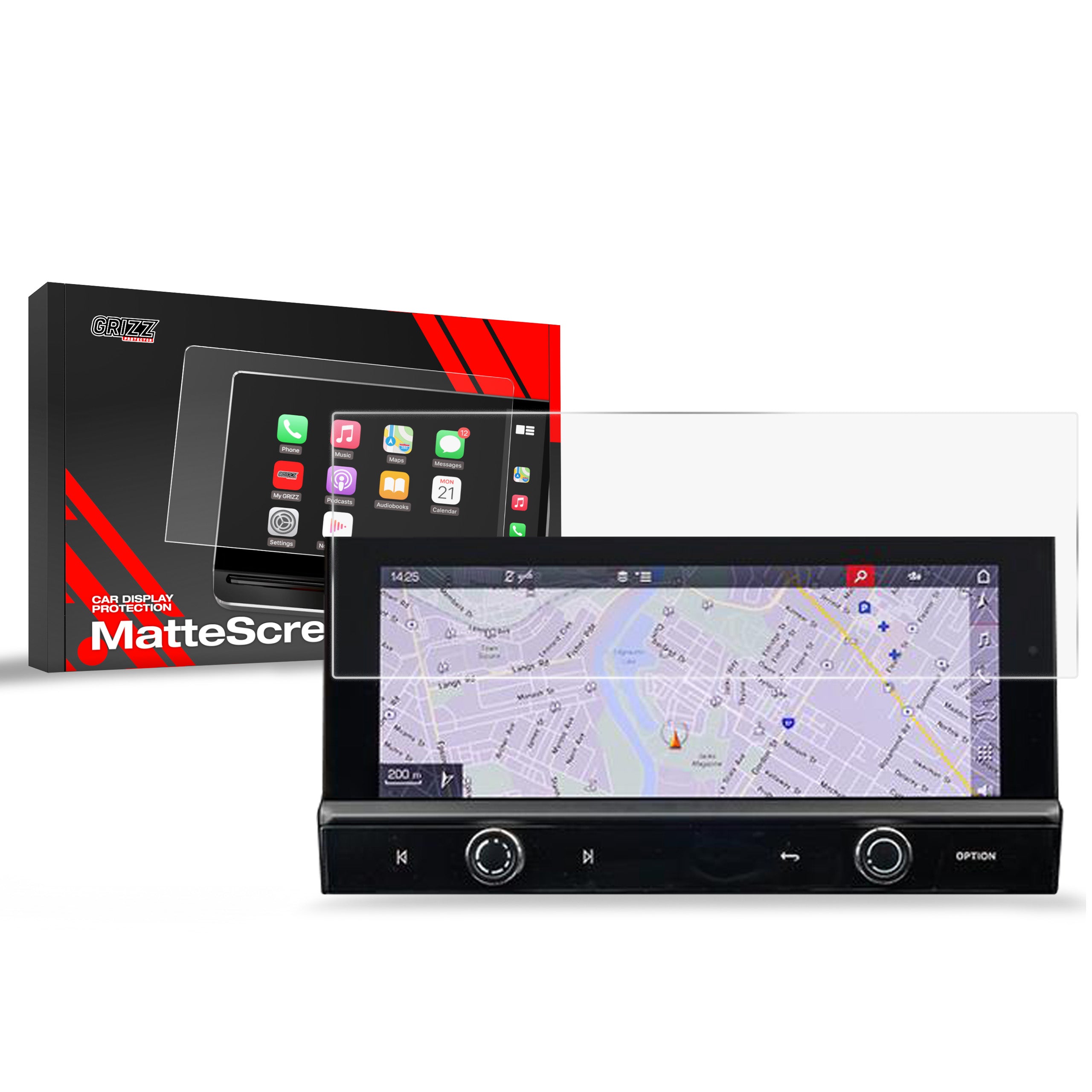 Display protection films for Porsche - Matte & Clear