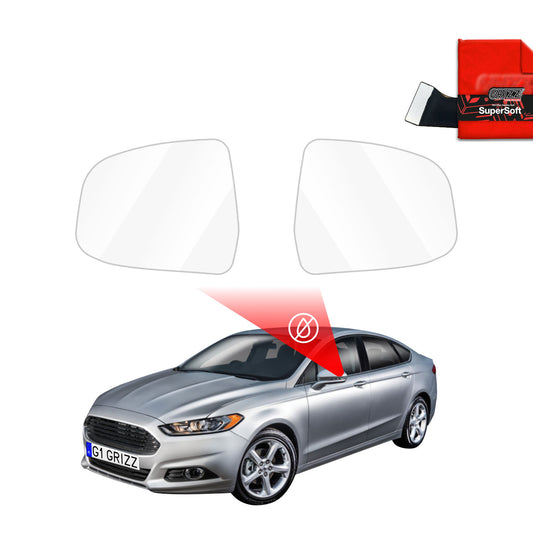 Rain protection film for exterior mirrors