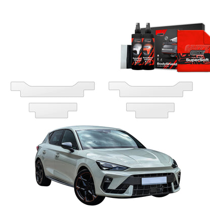Protective film for exterior car parts – shields against scratches, chips, and scuffs
