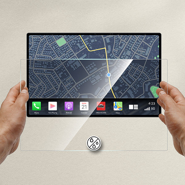 Dashboard display protector for vehicles – transparent and perfect fit