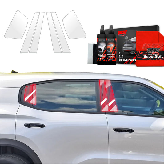 Protective film for exterior car parts – shields against scratches, chips, and scuffs