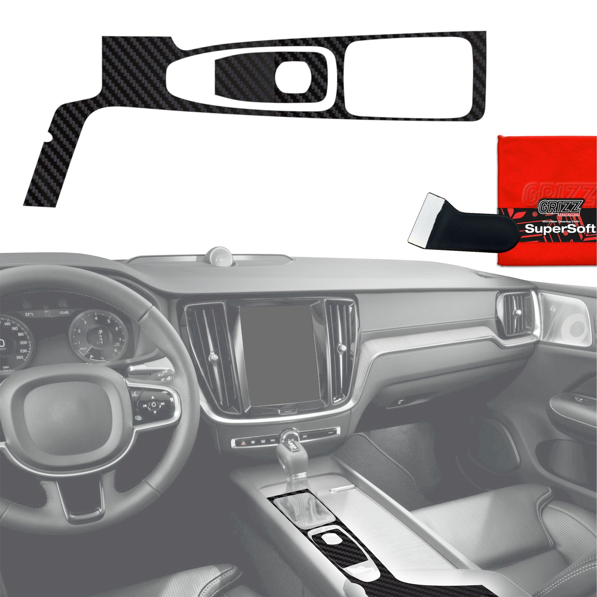 Scratch-resistant film for automotive interior elements