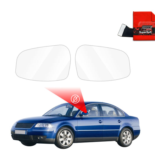 Rain protection film for exterior mirrors