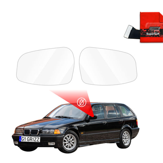 Rain protection film for exterior mirrors