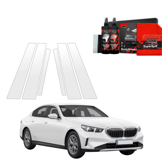 Protective film for exterior car parts – shields against scratches, chips, and scuffs