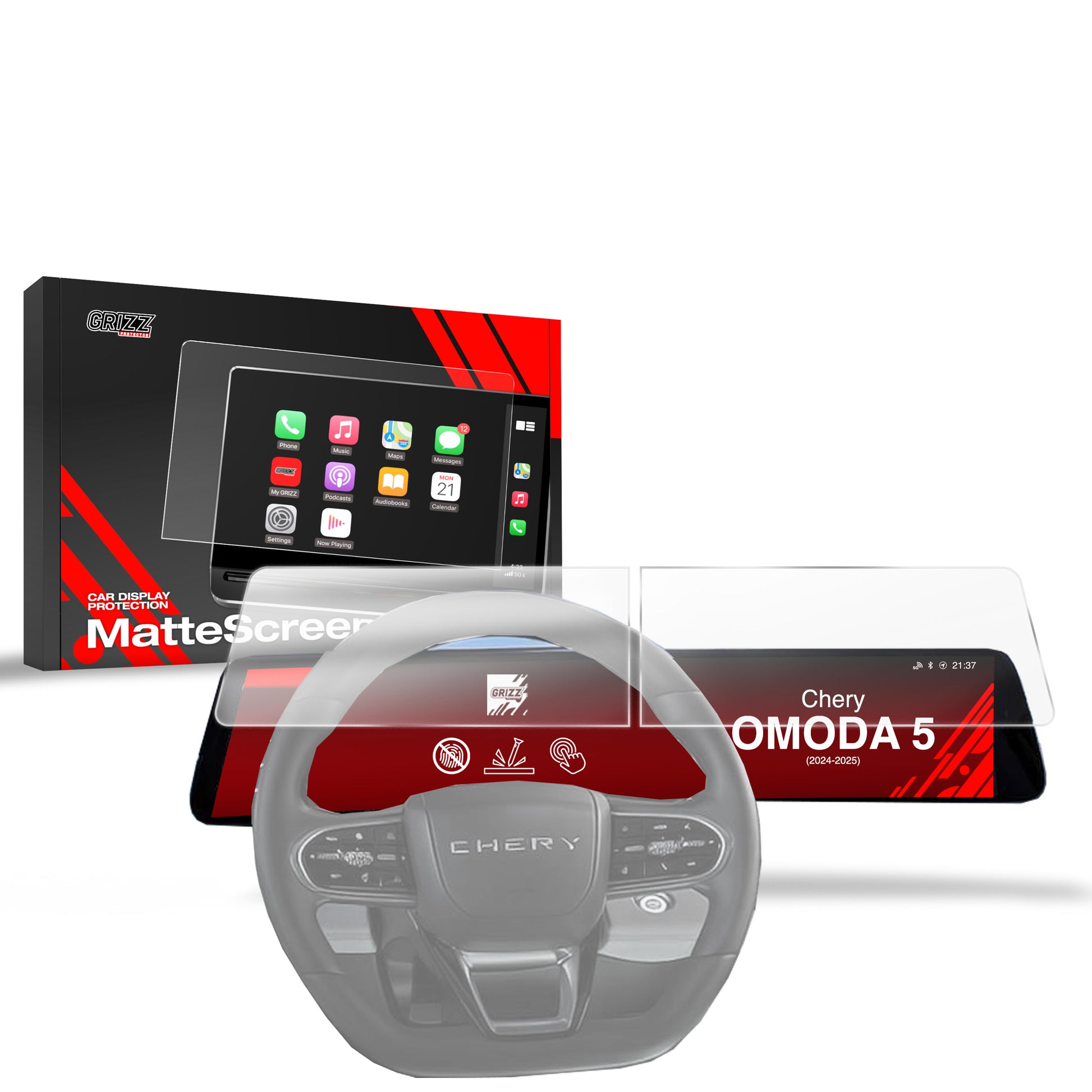 Anti-fingerprint screen protector for car touchscreen – scratch-resistant and easy to apply