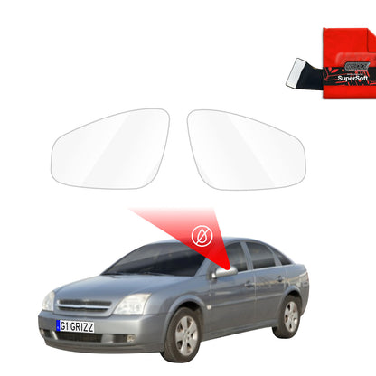 Rain protection film for exterior mirrors