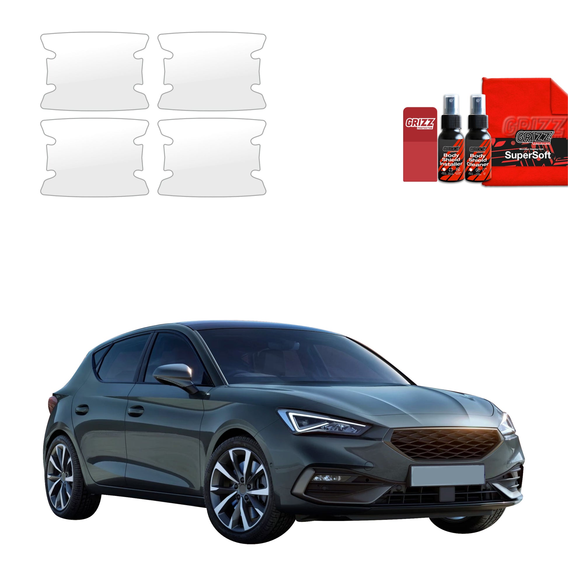 Protective film for exterior car parts – shields against scratches, chips, and scuffs