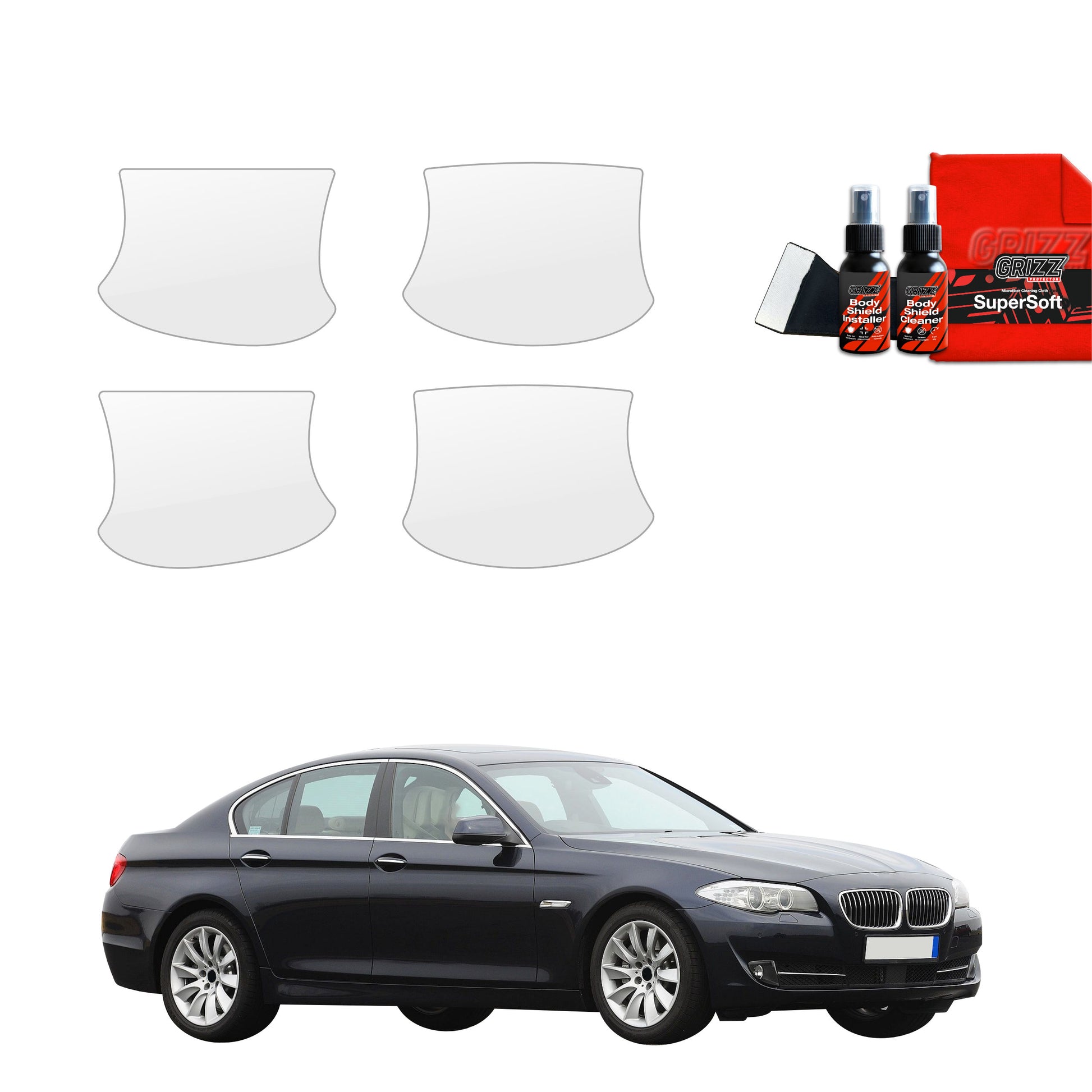 Protective film for exterior car parts – shields against scratches, chips, and scuffs