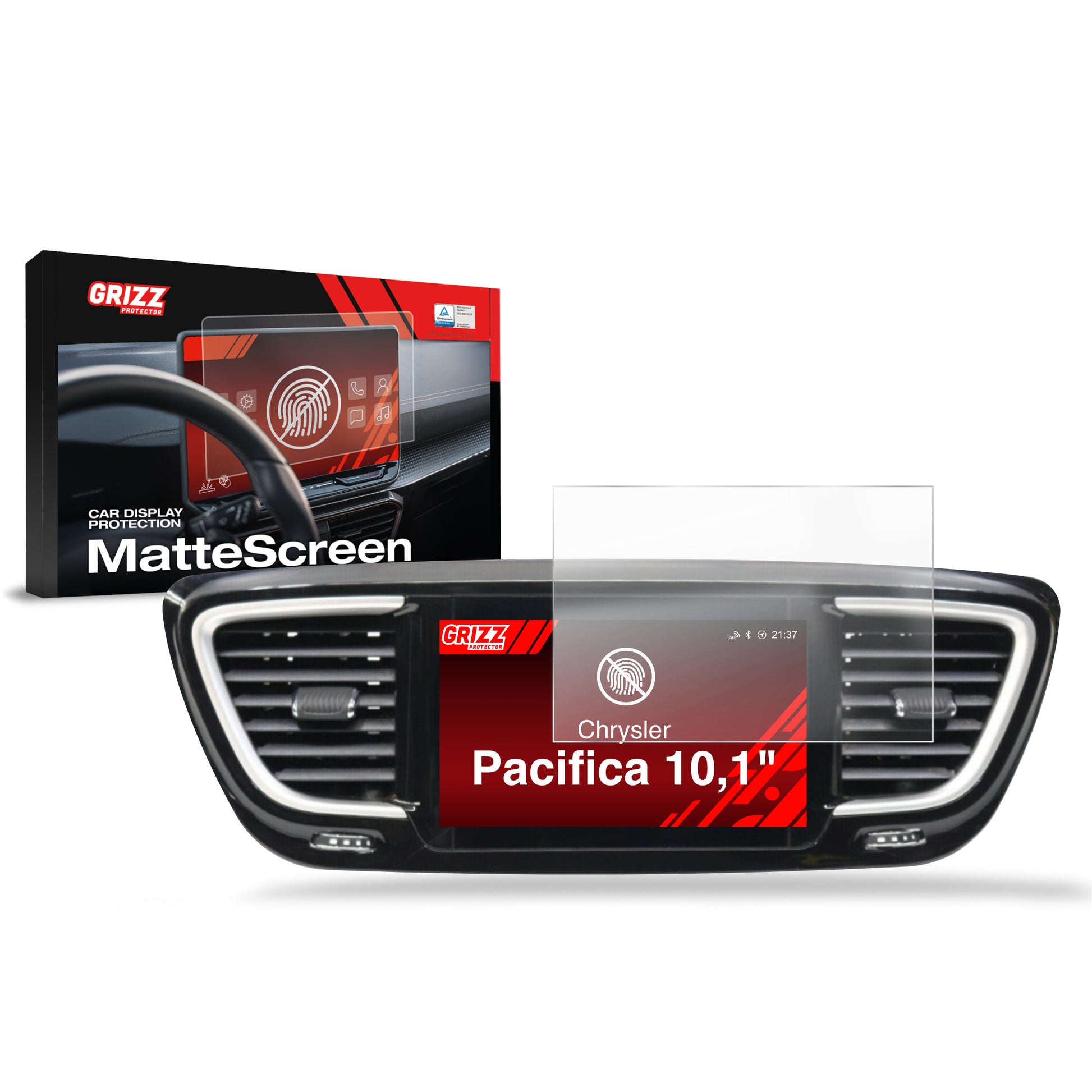 Anti-fingerprint screen protector for car touchscreen