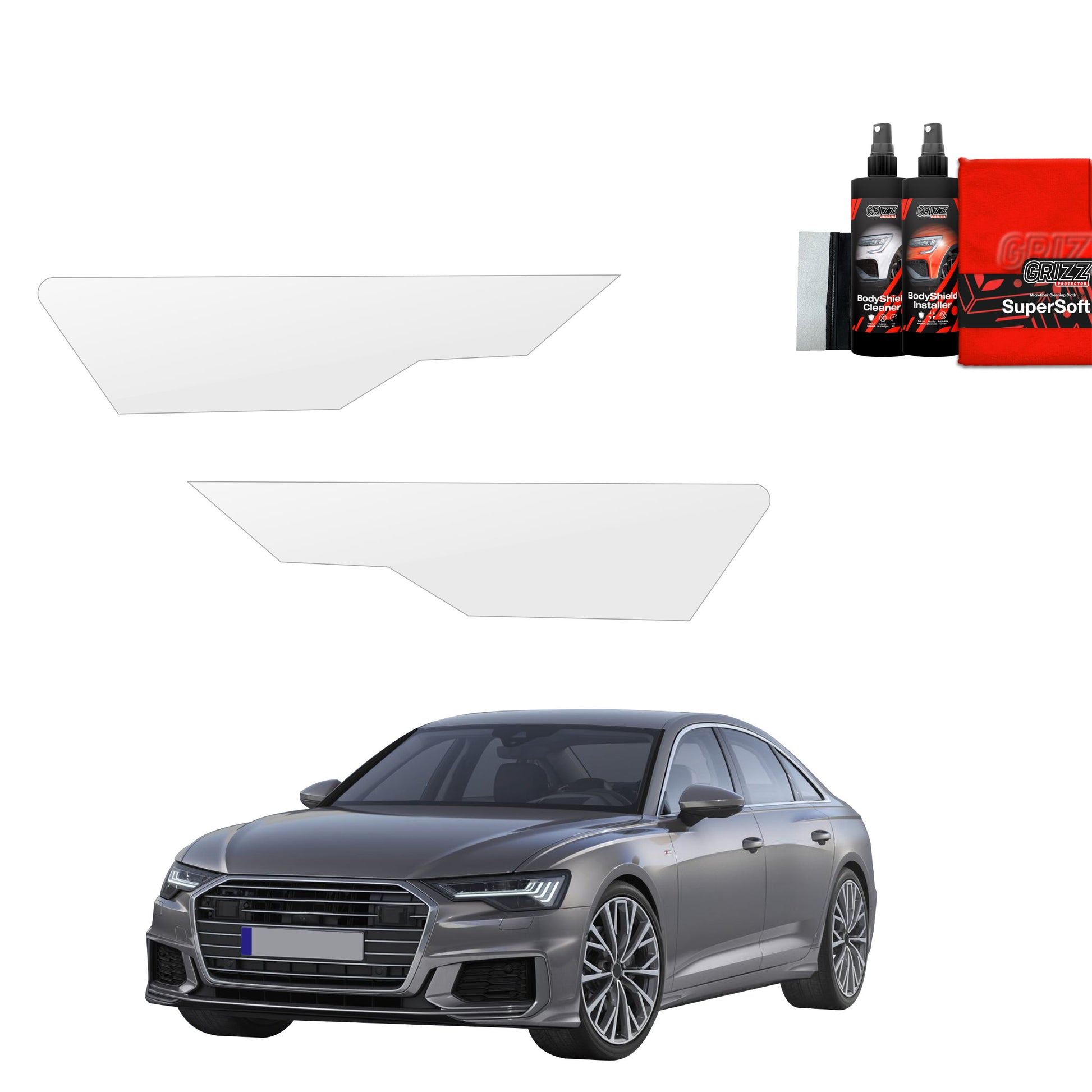 Protective film for exterior car parts – shields against scratches, chips, and scuffs