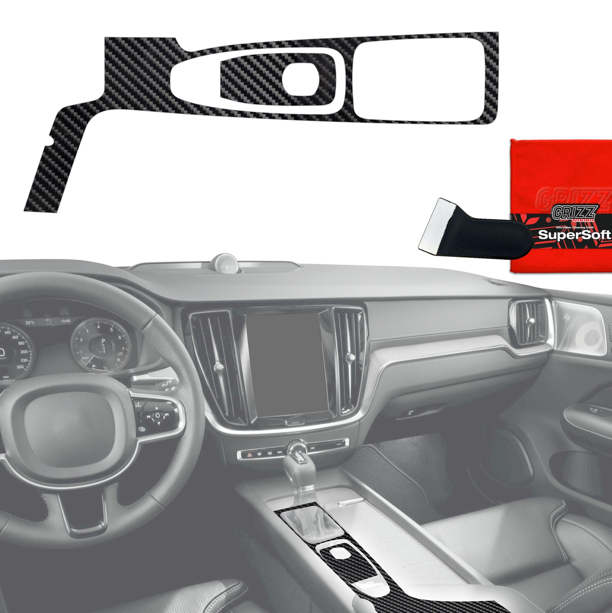 Scratch-resistant film for automotive interior elements