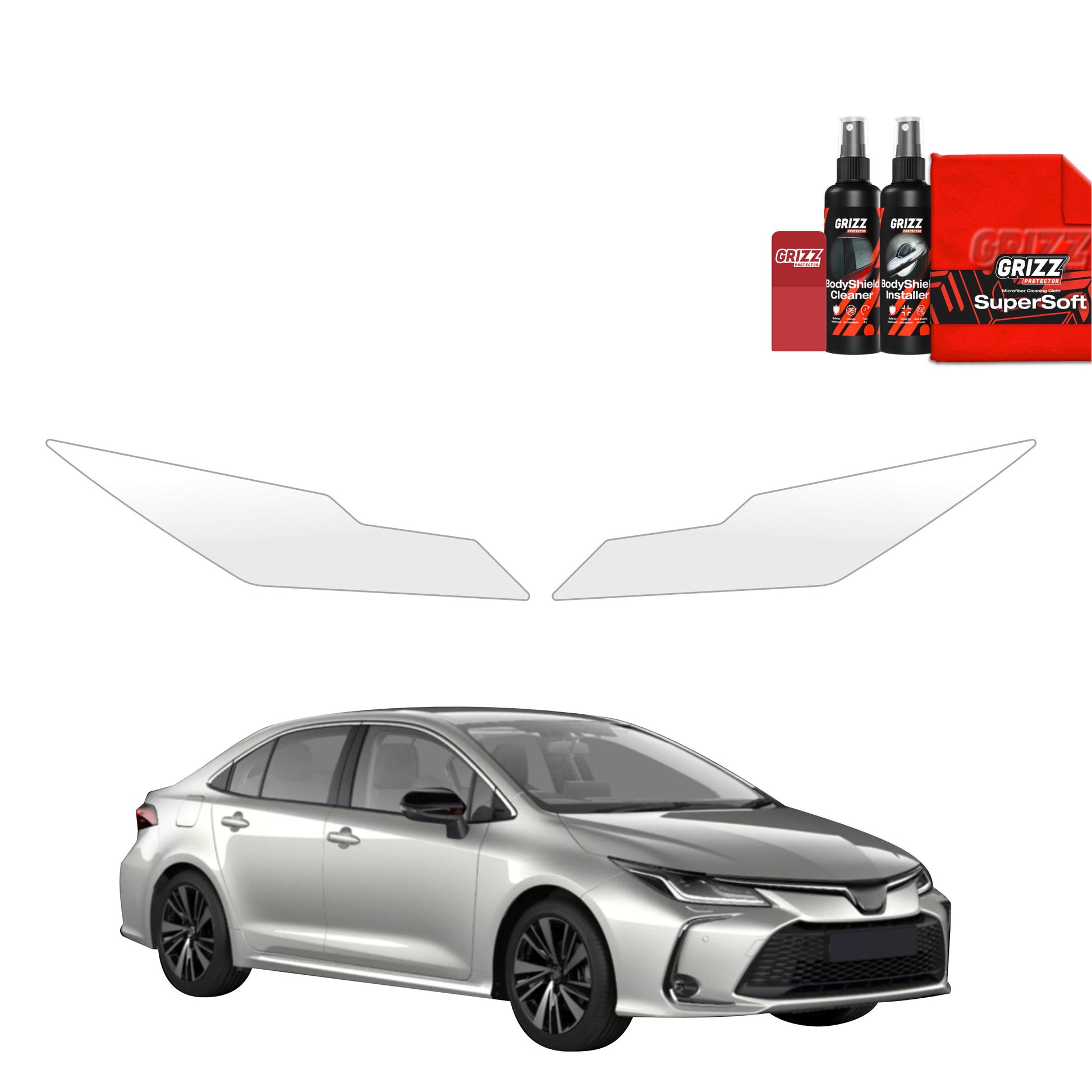 Protective film for exterior car parts – shields against scratches, chips, and scuffs