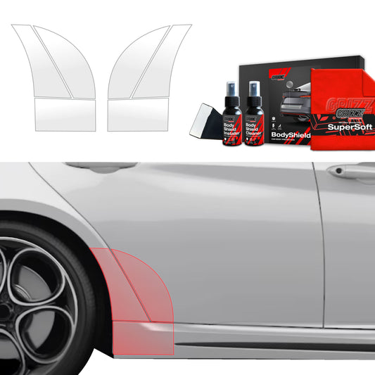 Protective film for exterior car parts – shields against scratches, chips, and scuffs