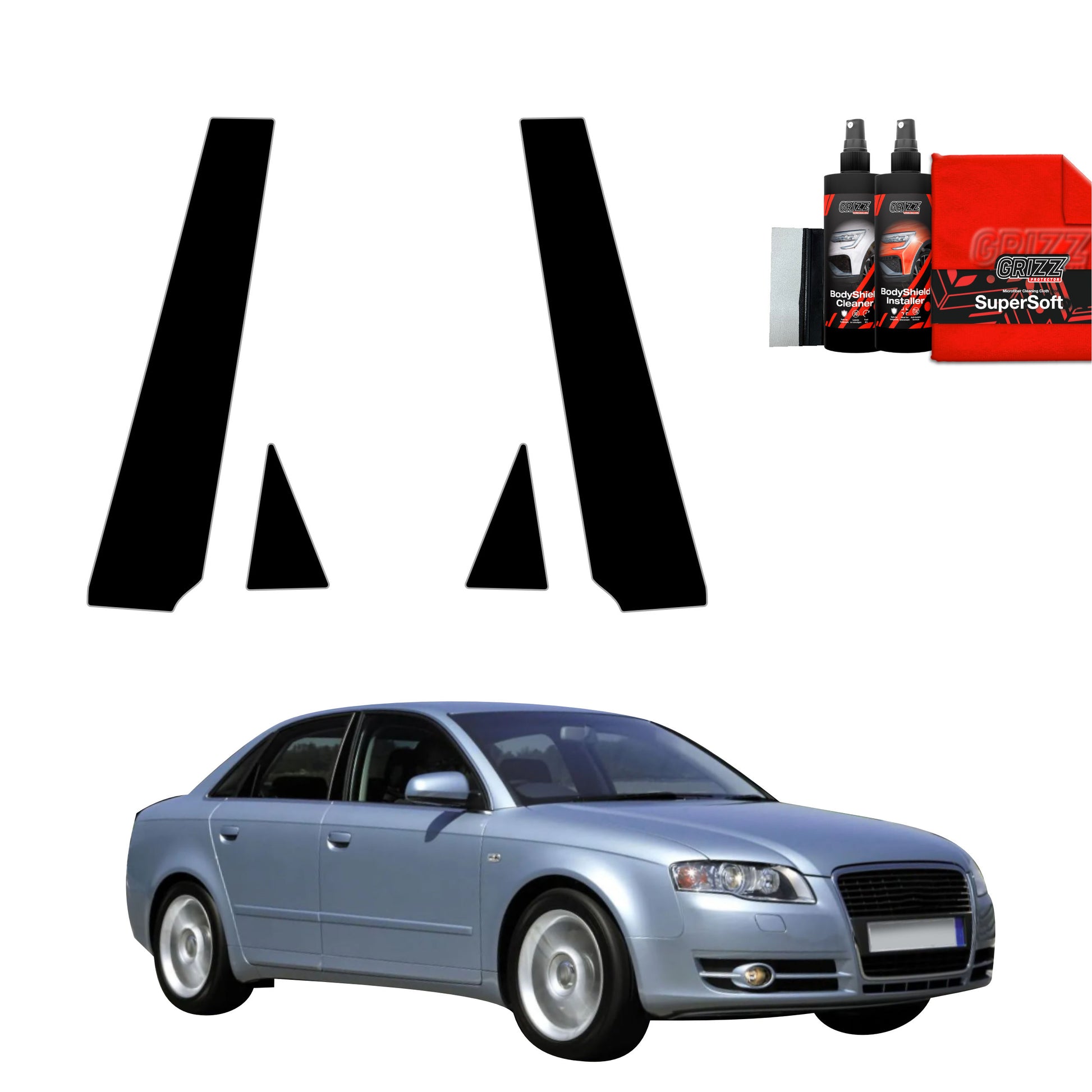 Protective film for exterior car parts – shields against scratches, chips, and scuffs