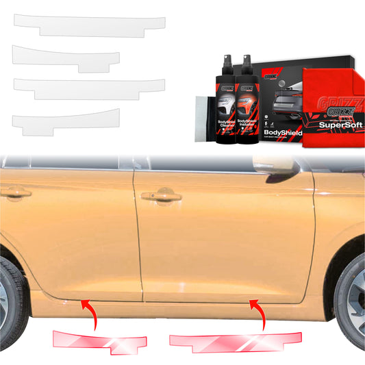 Protective film for exterior car parts – shields against scratches, chips, and scuffs