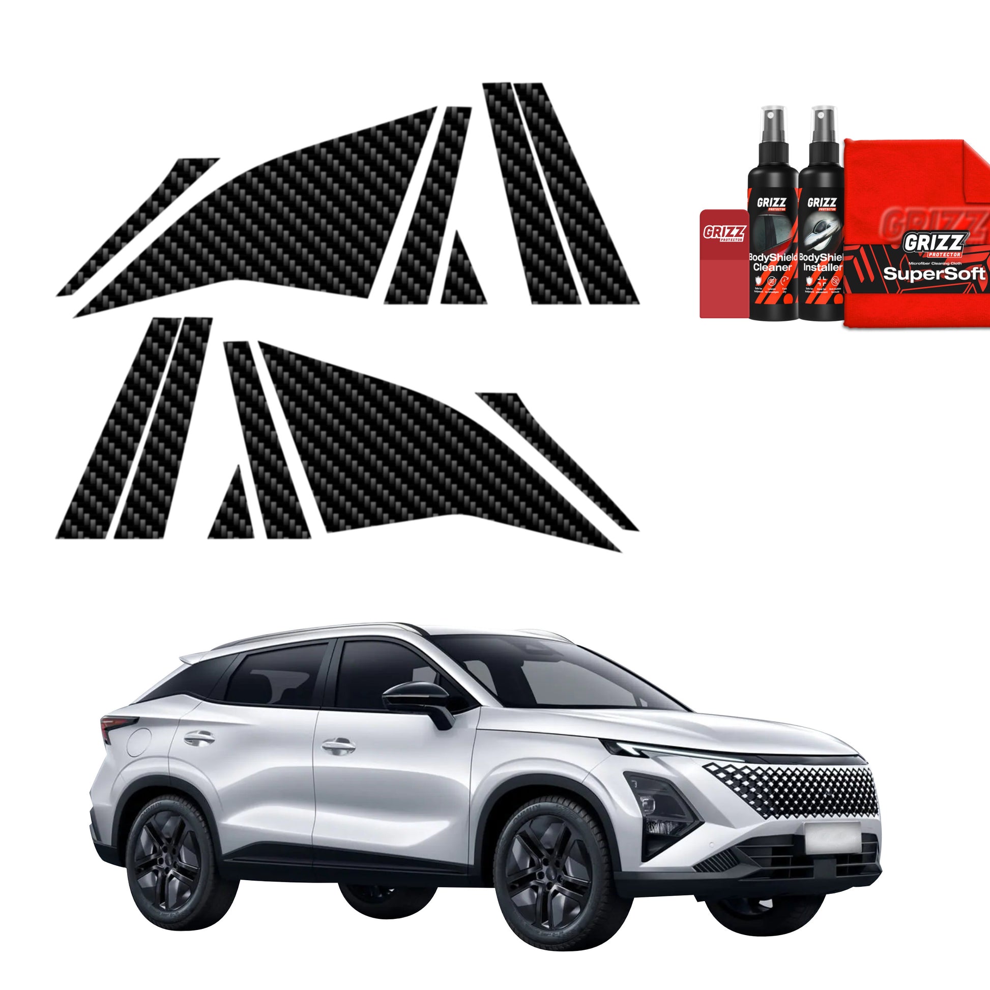 Protective film for exterior car parts – shields against scratches, chips, and scuffs