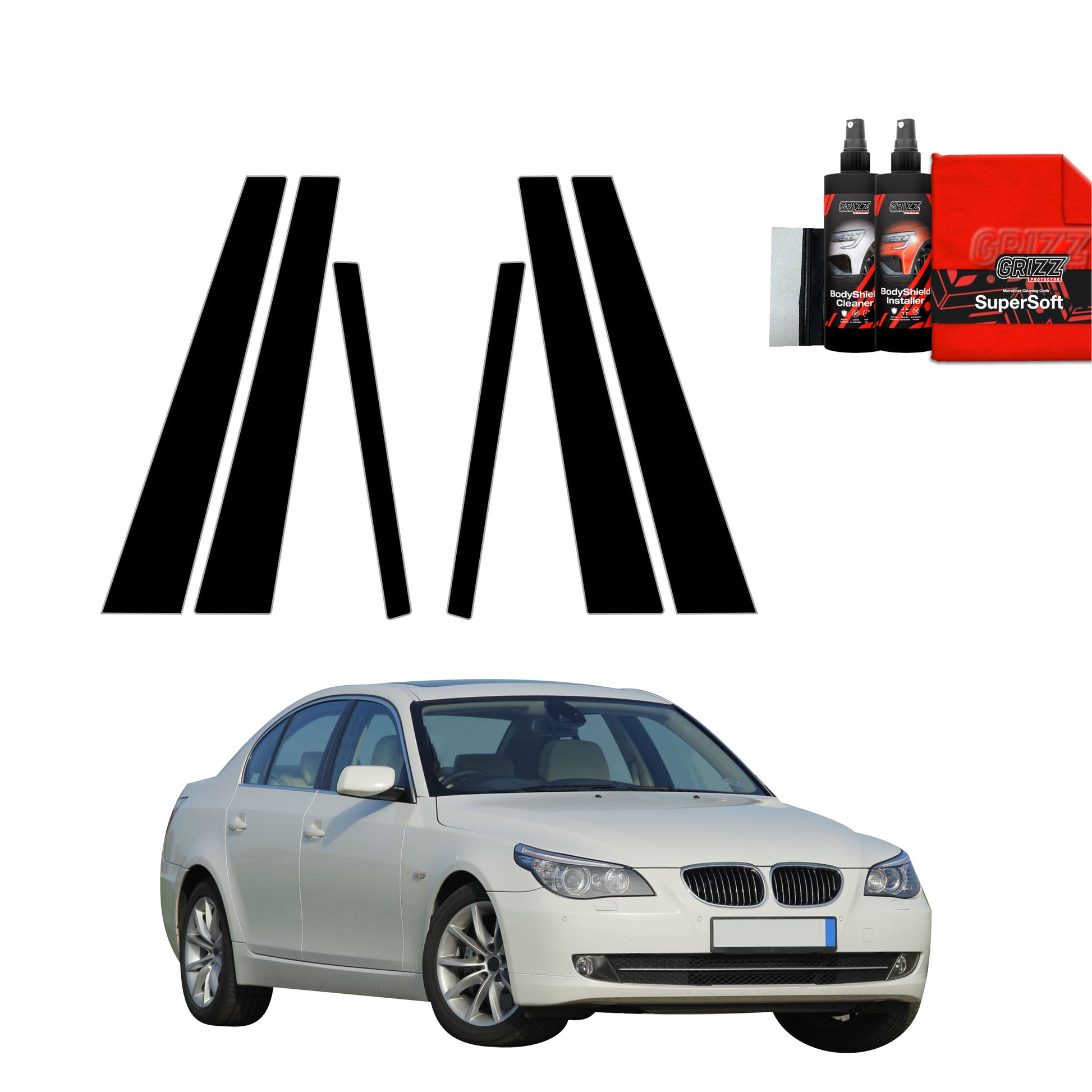 Protective film for exterior car parts – shields against scratches, chips, and scuffs