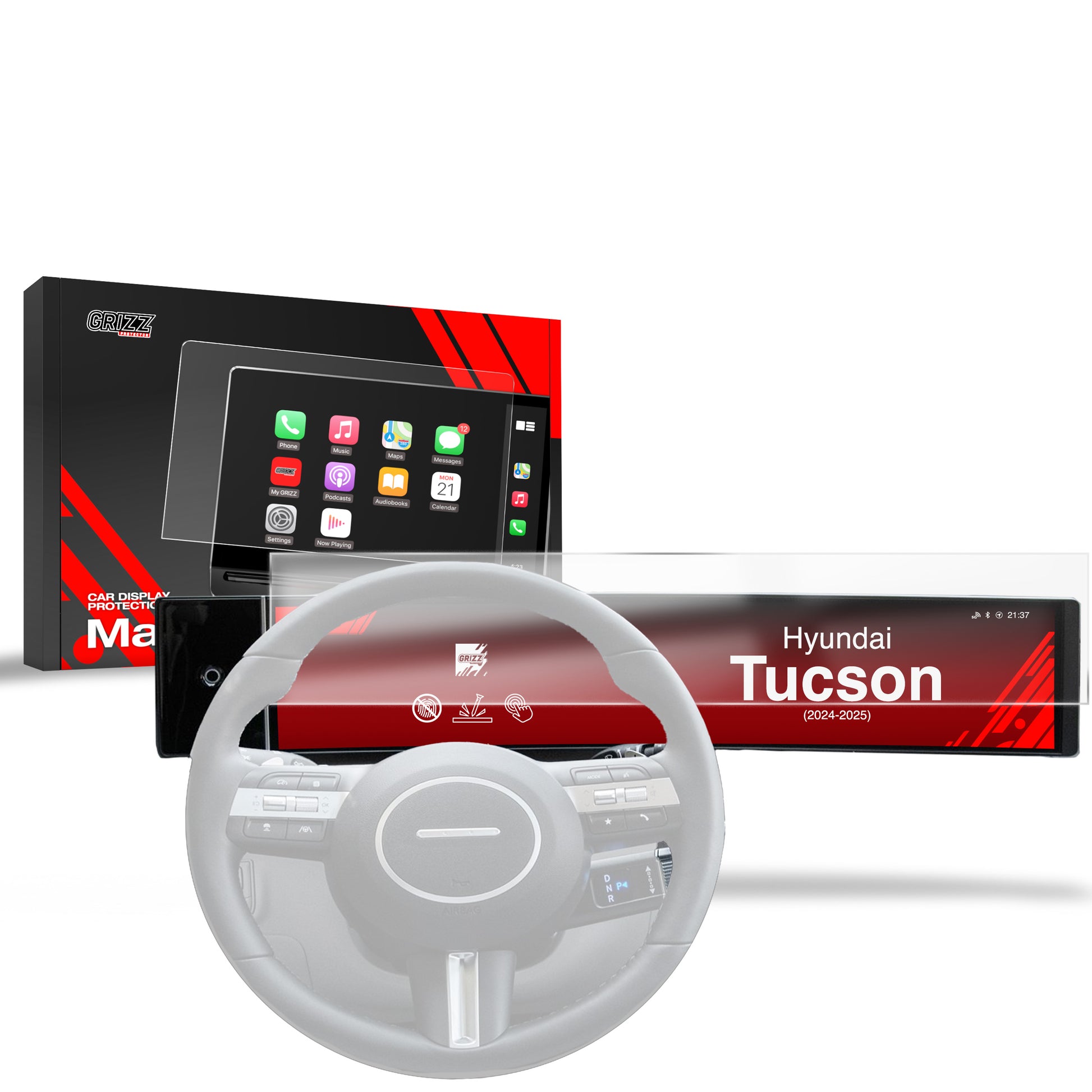 Anti-fingerprint screen protector for car touchscreen – scratch-resistant and easy to apply