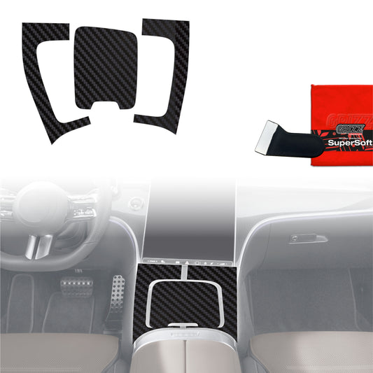 Scratch-resistant film for automotive interior elements